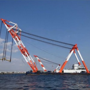 4000 TON FLOATING CRANE FOR SALE