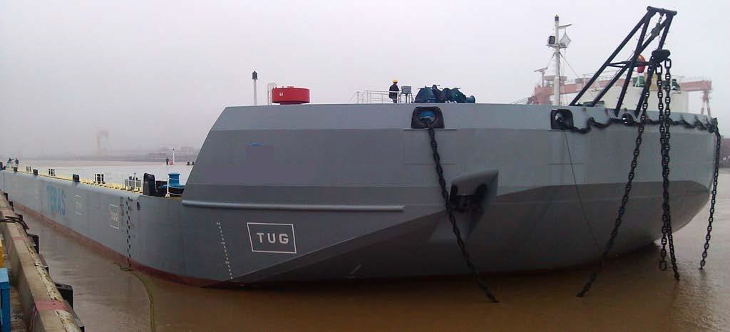 375 FT Self Ballastable Cargo Barge For Sale